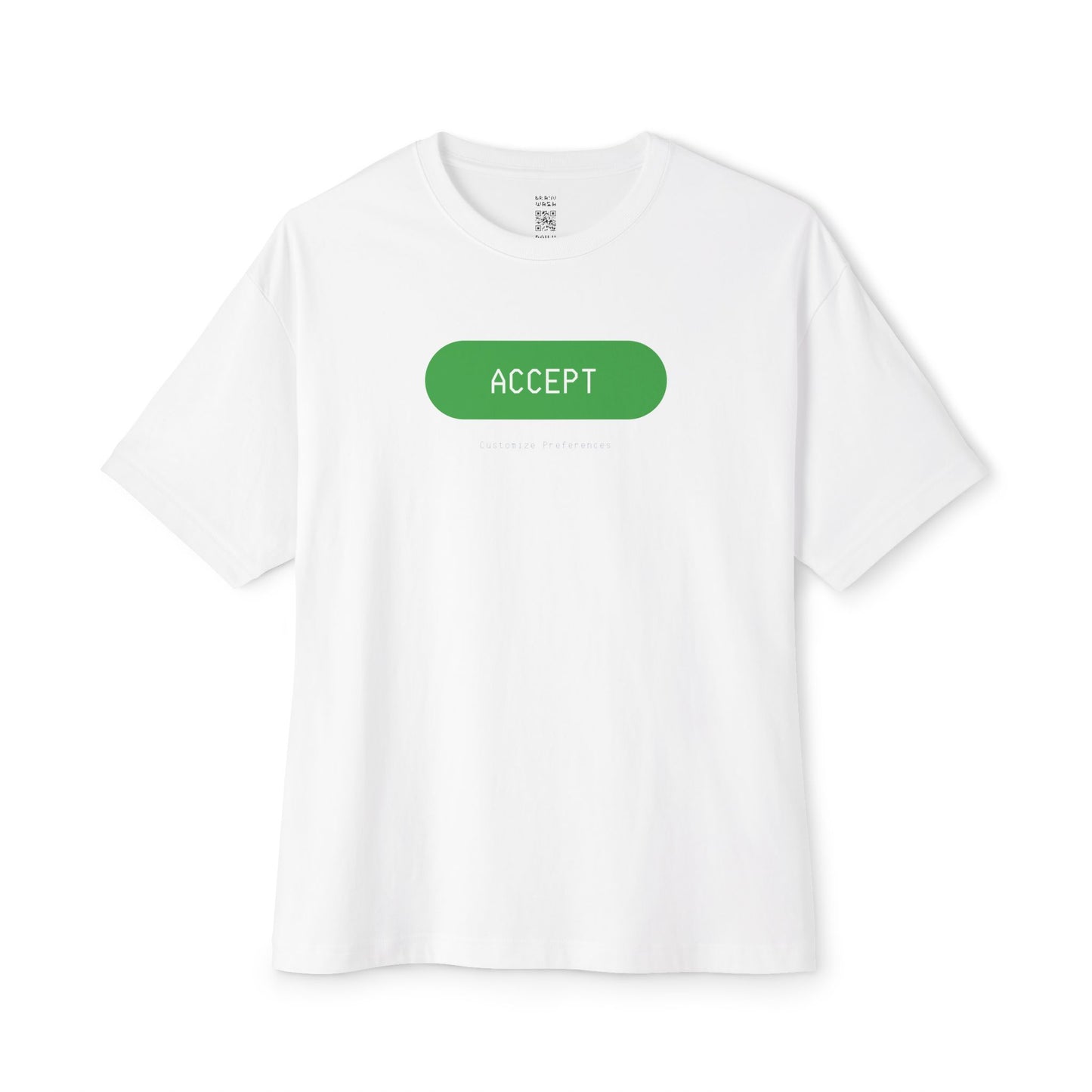 Accept Oversized Tee