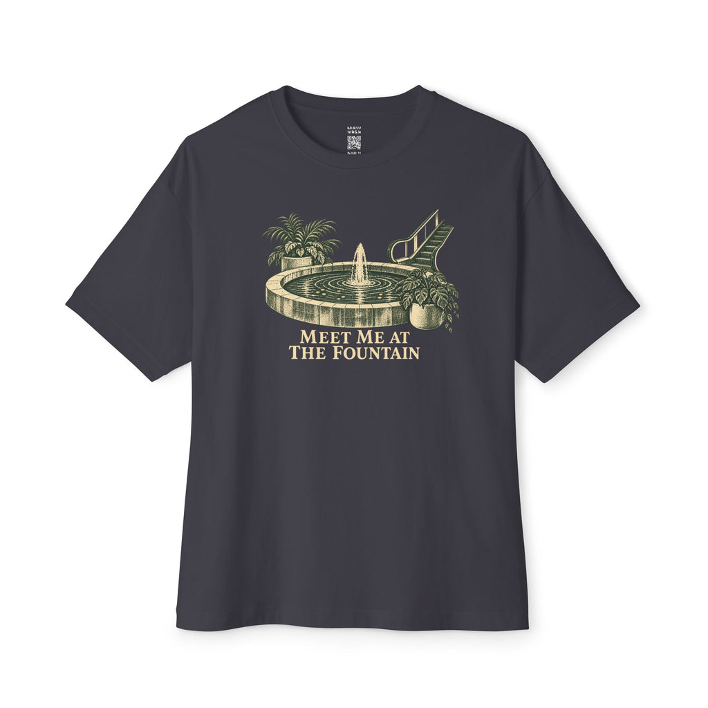 At The Fountain Oversized Tee