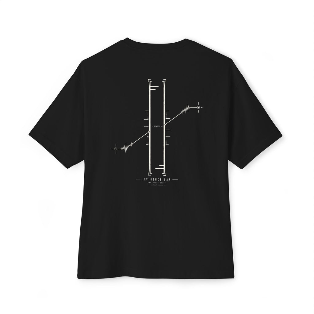 Evidence Gap Oversized Tee