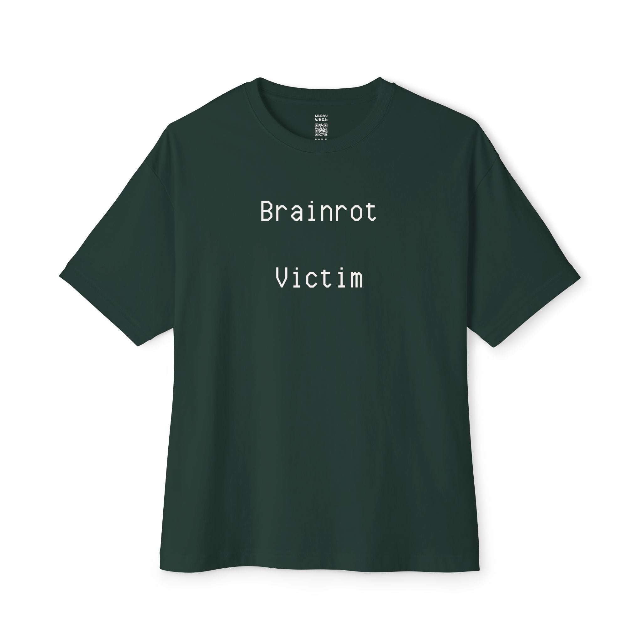 Brainrot Victim Oversized Tee