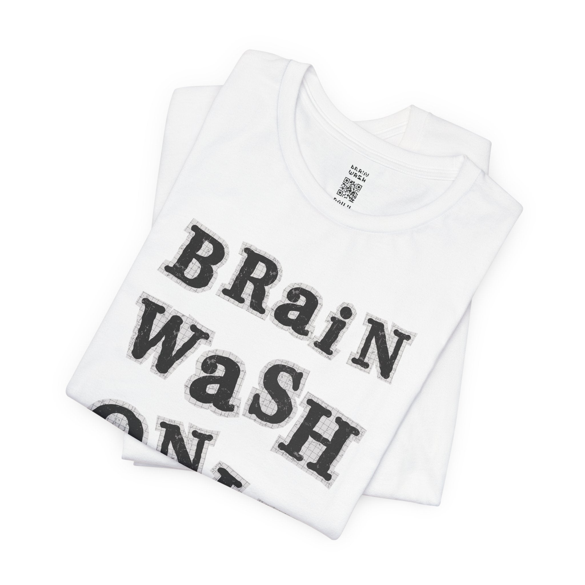 Brain Wash Only Ransom Tee (White)