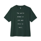 The World Ended In Y2K Oversized Tee