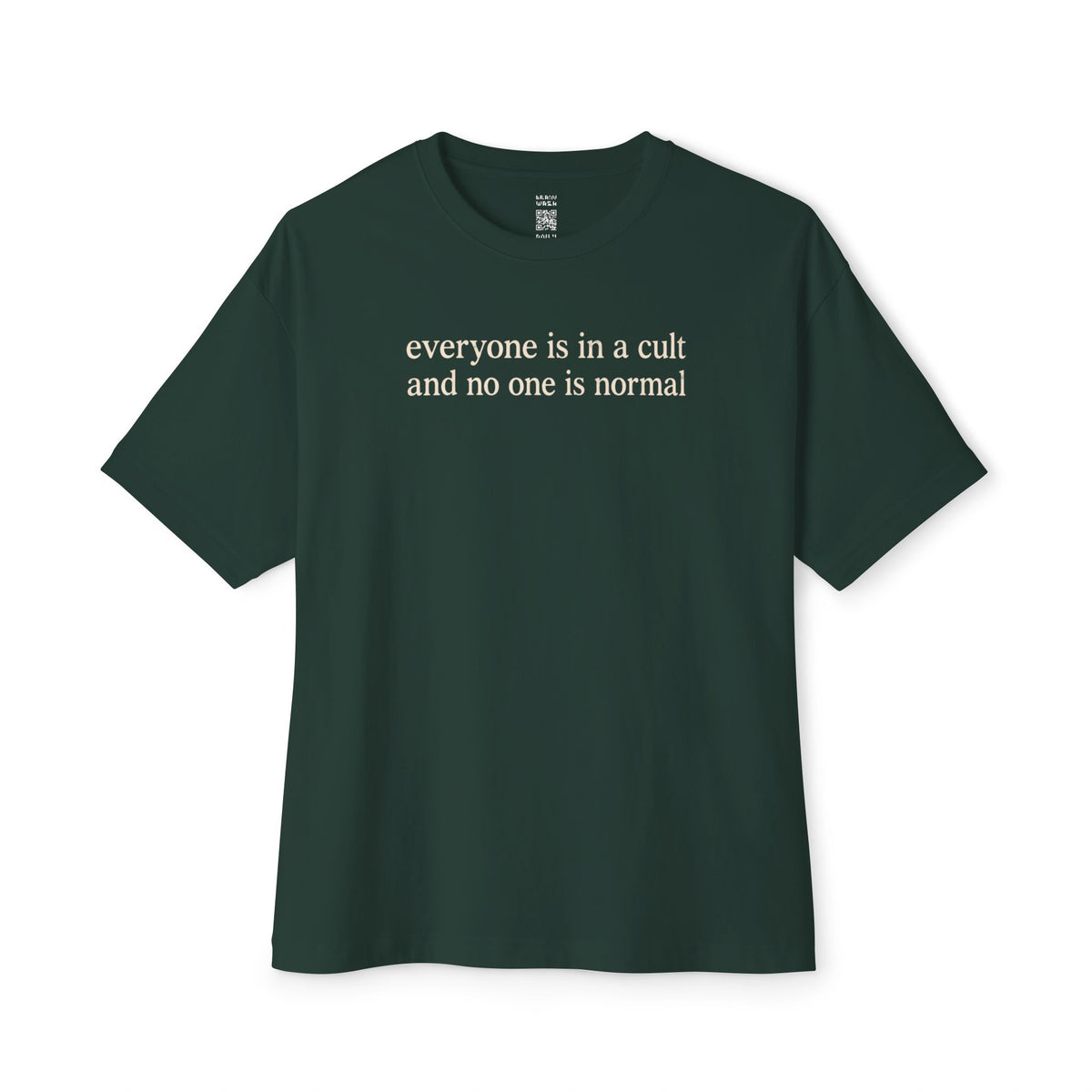 Everyone in a Cult Oversized Tee