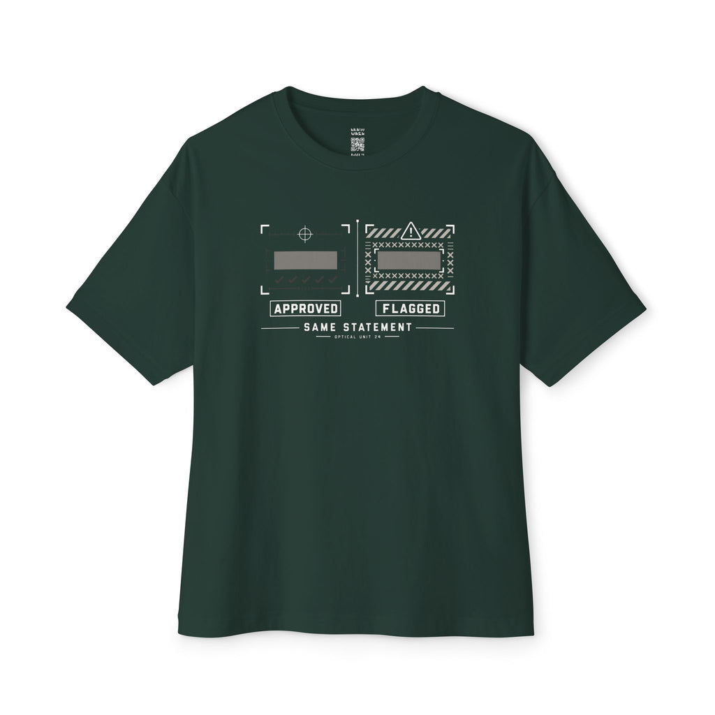 Same Statement Oversized Tee
