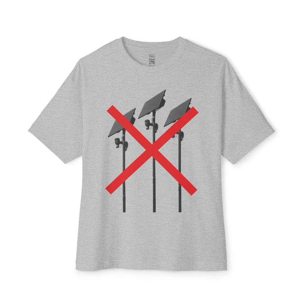 No Flock Cameras Oversized Tee