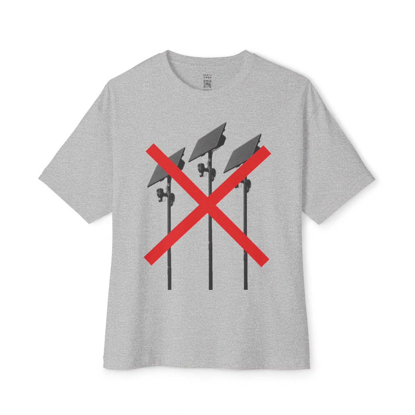 No Flock Cameras Oversized Tee