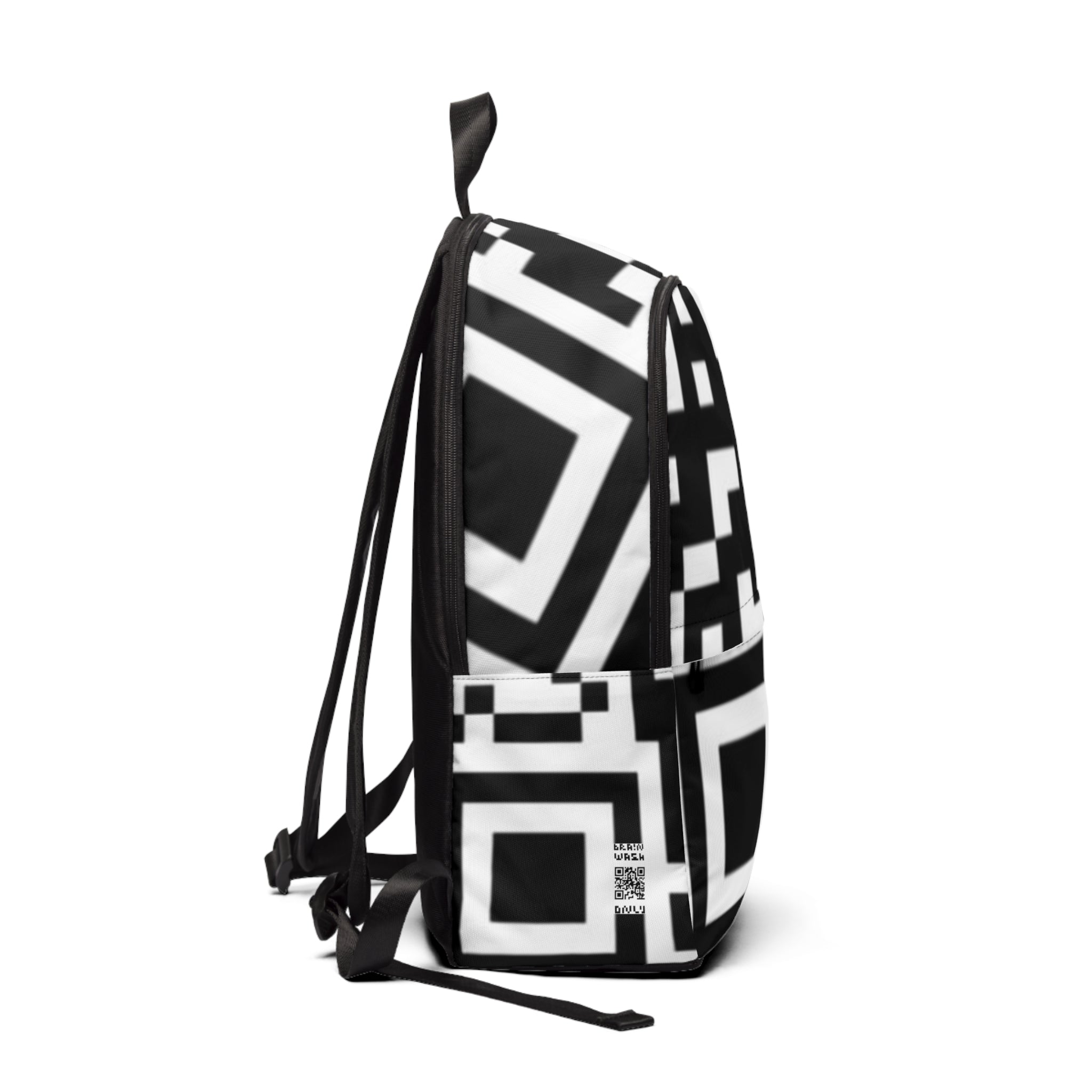 QR Code Print Backpack