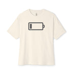 Low Battery Oversized Tee