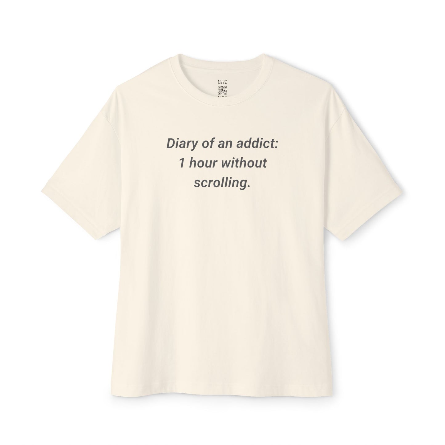 Diary Of A Scrolling Addict Oversized Tee