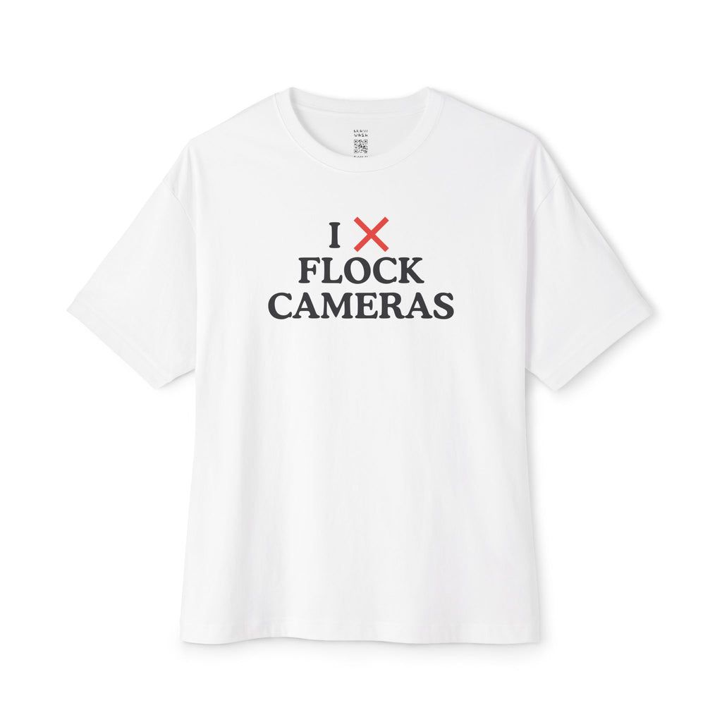 I X Flock Cameras Oversized Tee