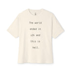 The World Ended In Y2K Oversized Tee