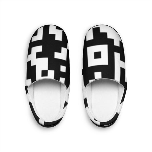 Women’s QR Print Slippers