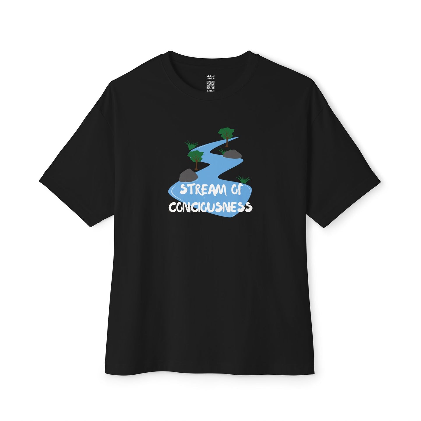 Stream Of Consciousness Oversized Tee