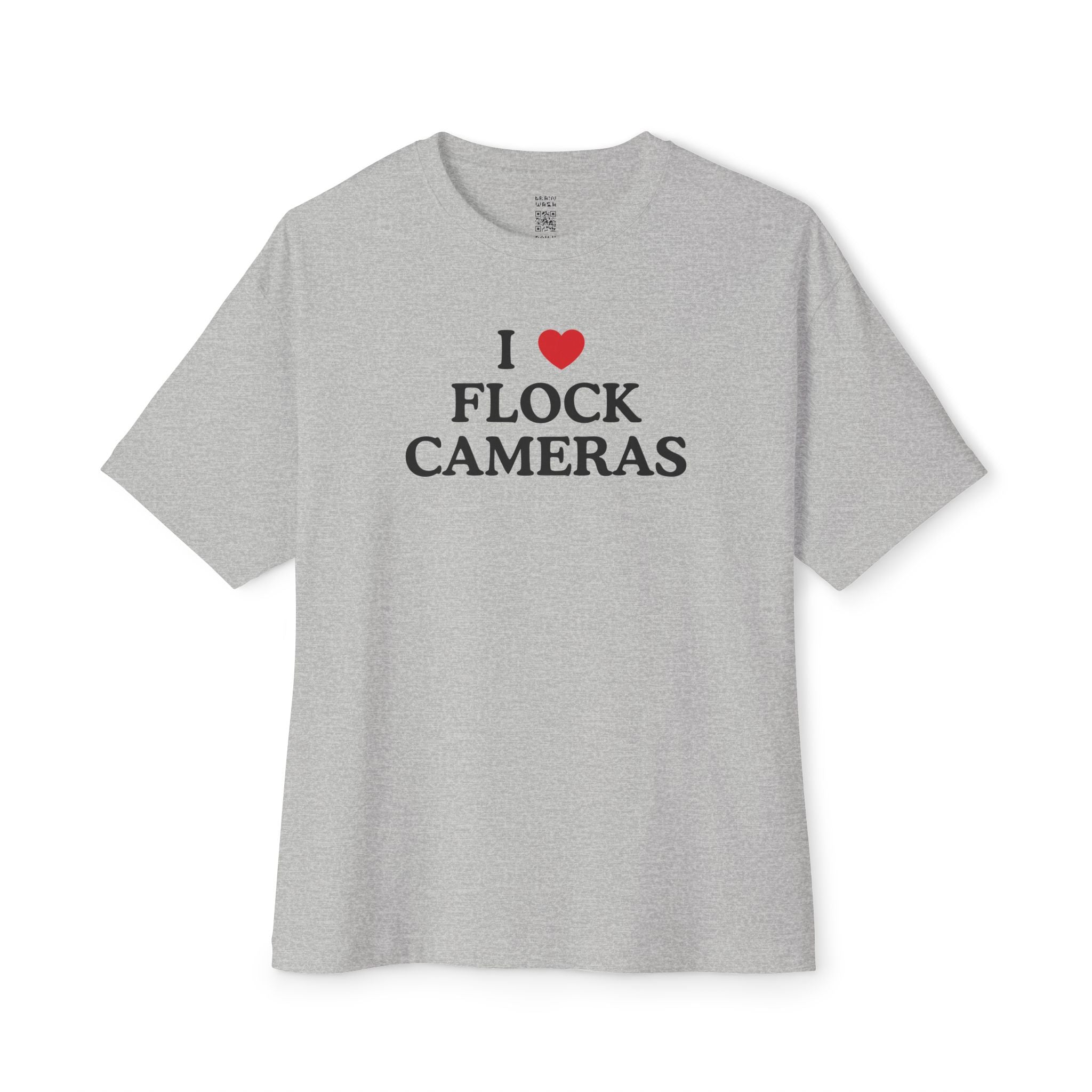 I Love Flock Cameras Oversized Tee