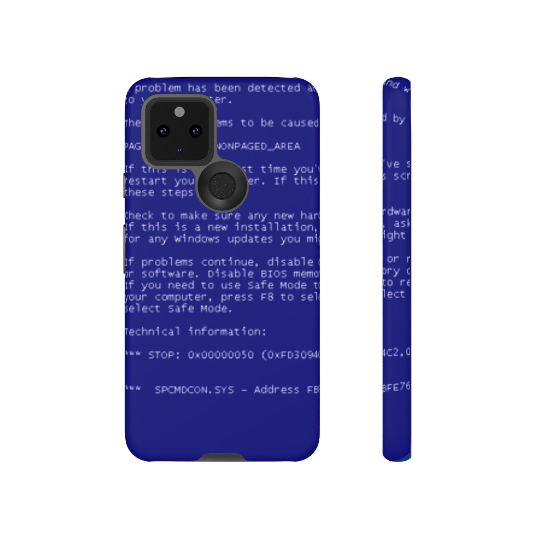 BSoD (Blue Screen of Death) Phone Case