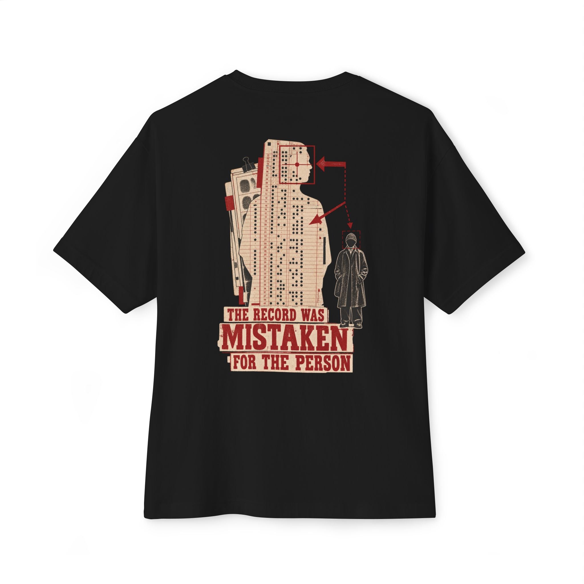 Mistaken Record Oversized Tee