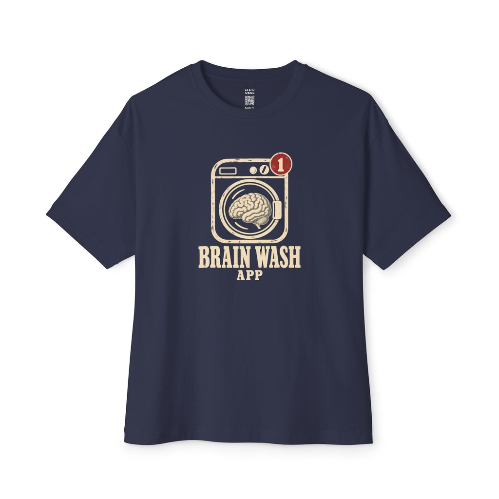 Brain Wash App Oversized Tee