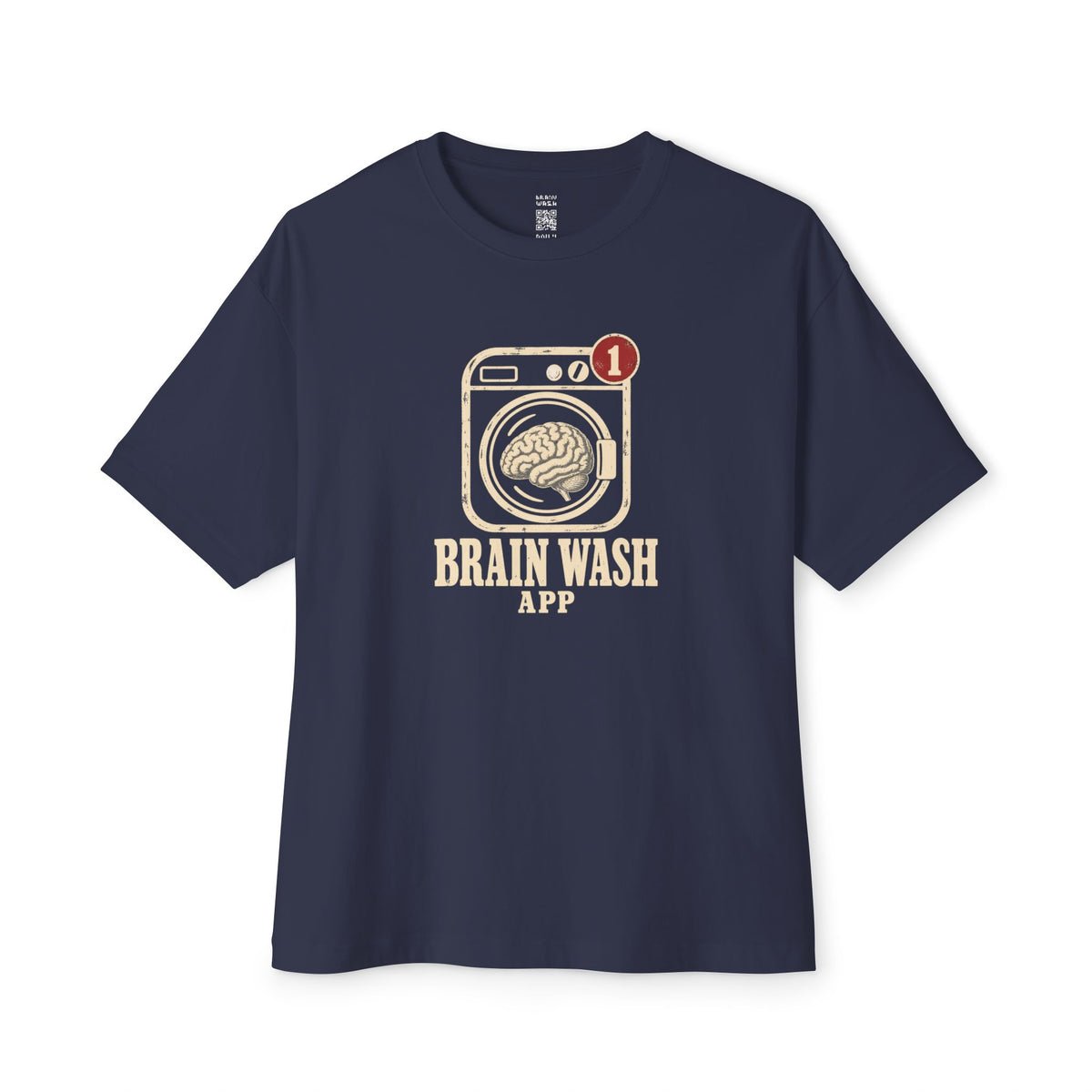 Brain Wash App Oversized Tee