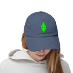 Distressed Plumbob Dad Hat
