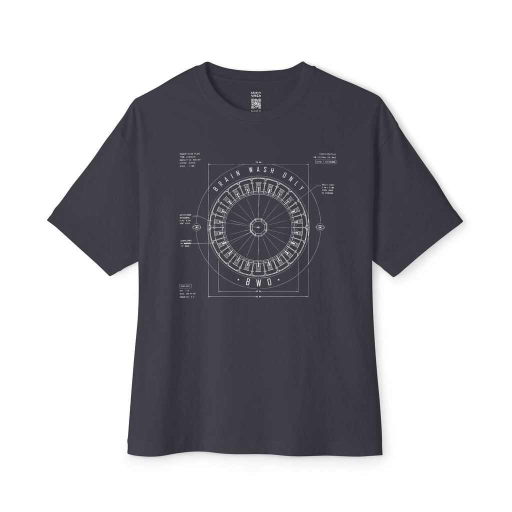 Panopticon Blueprint Oversized Tee