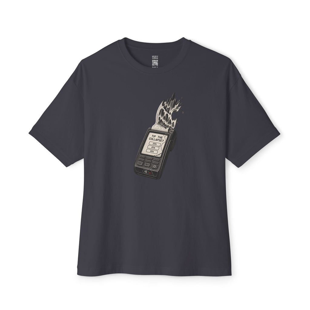 Tip The Collapse Oversized Tee