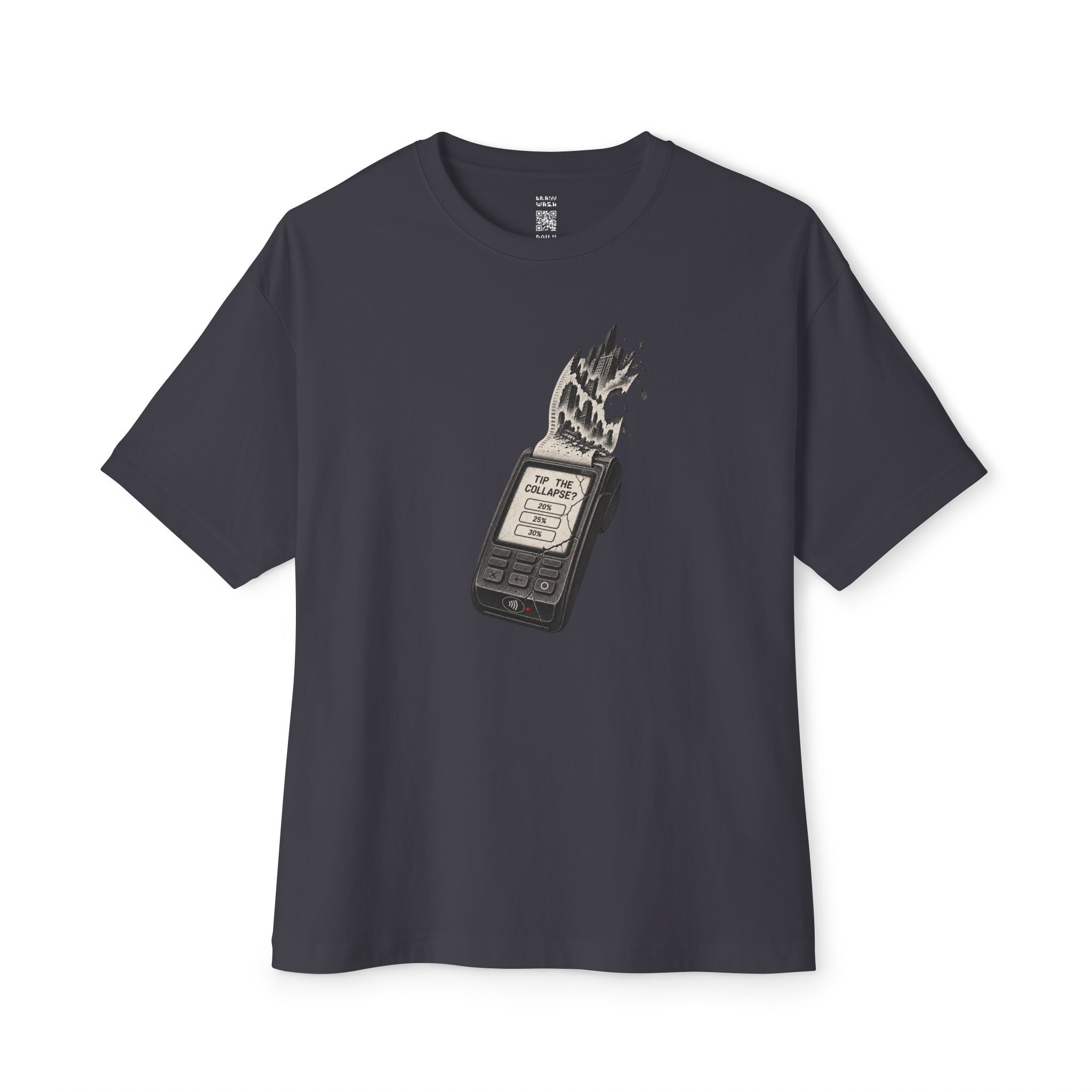 Tip The Collapse Oversized Tee