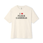 I Love Flock Cameras Oversized Tee