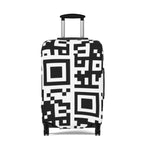 QR Print Luggage Cover