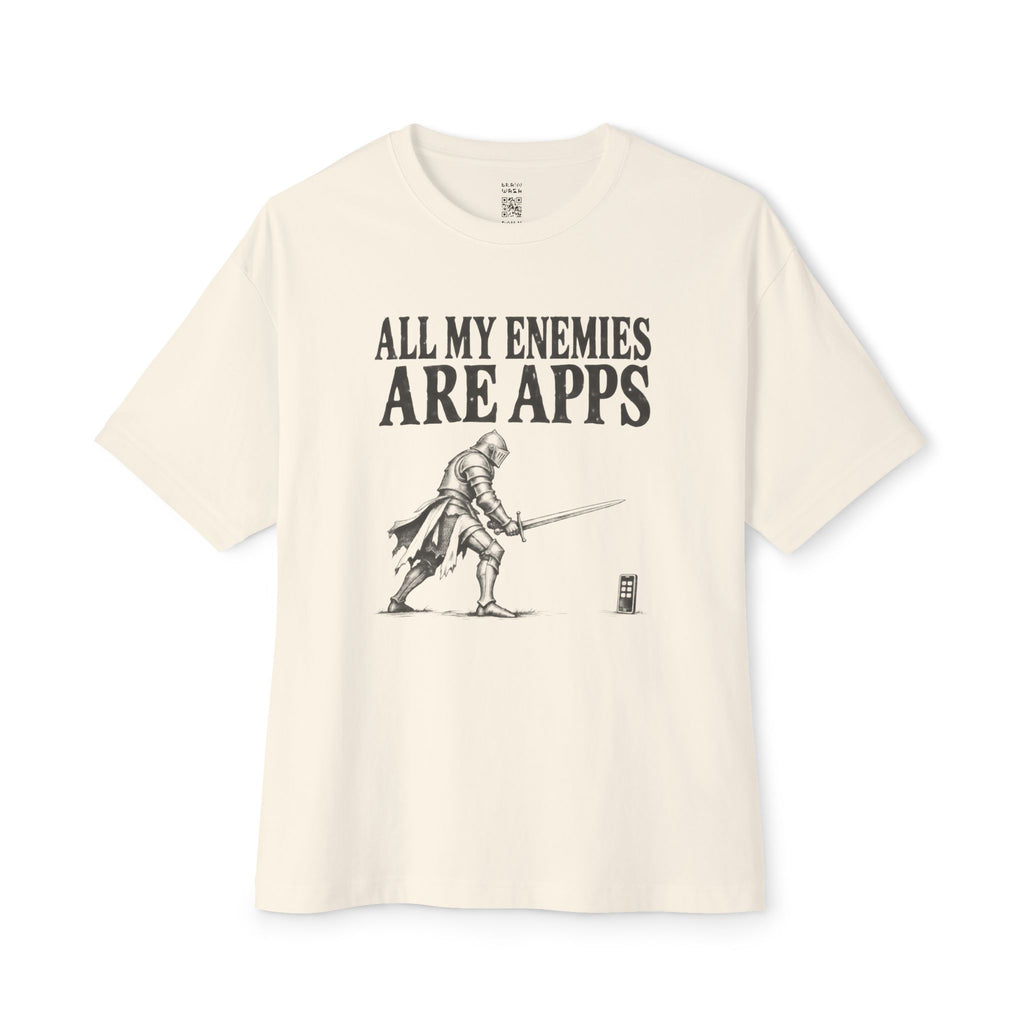 All My Enemies Oversized Tee
