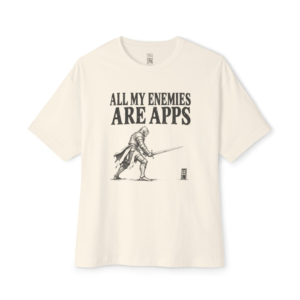 All My Enemies Oversized Tee
