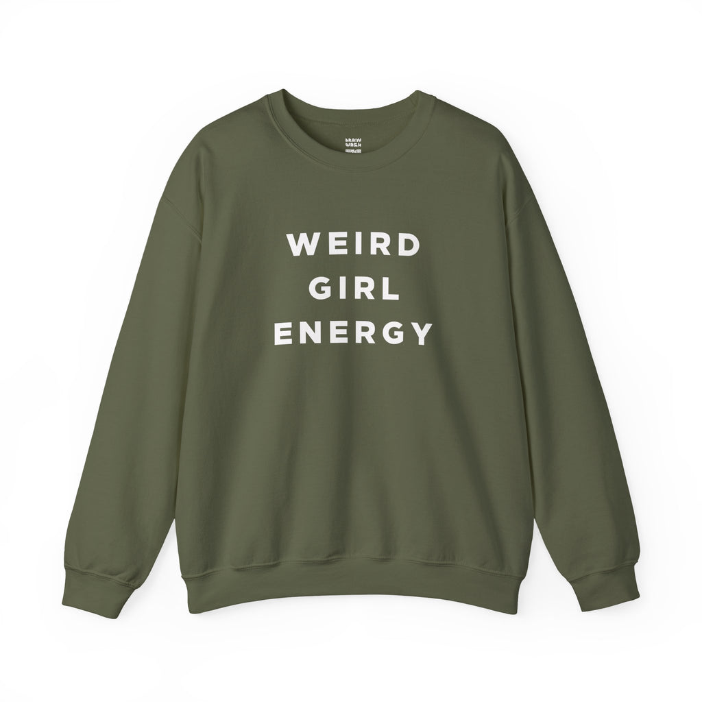 Weird Girl Energy Oversized Sweatshirt