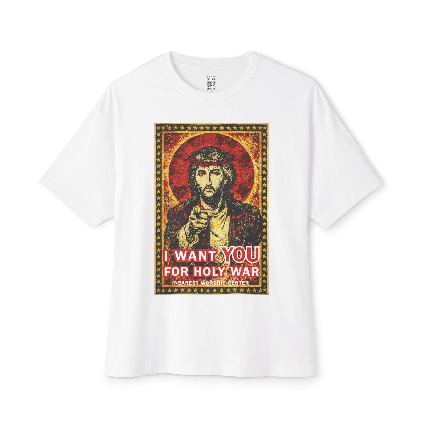 Holy War Recruiting Oversized Tee