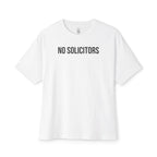 No Solicitors Oversized Tee