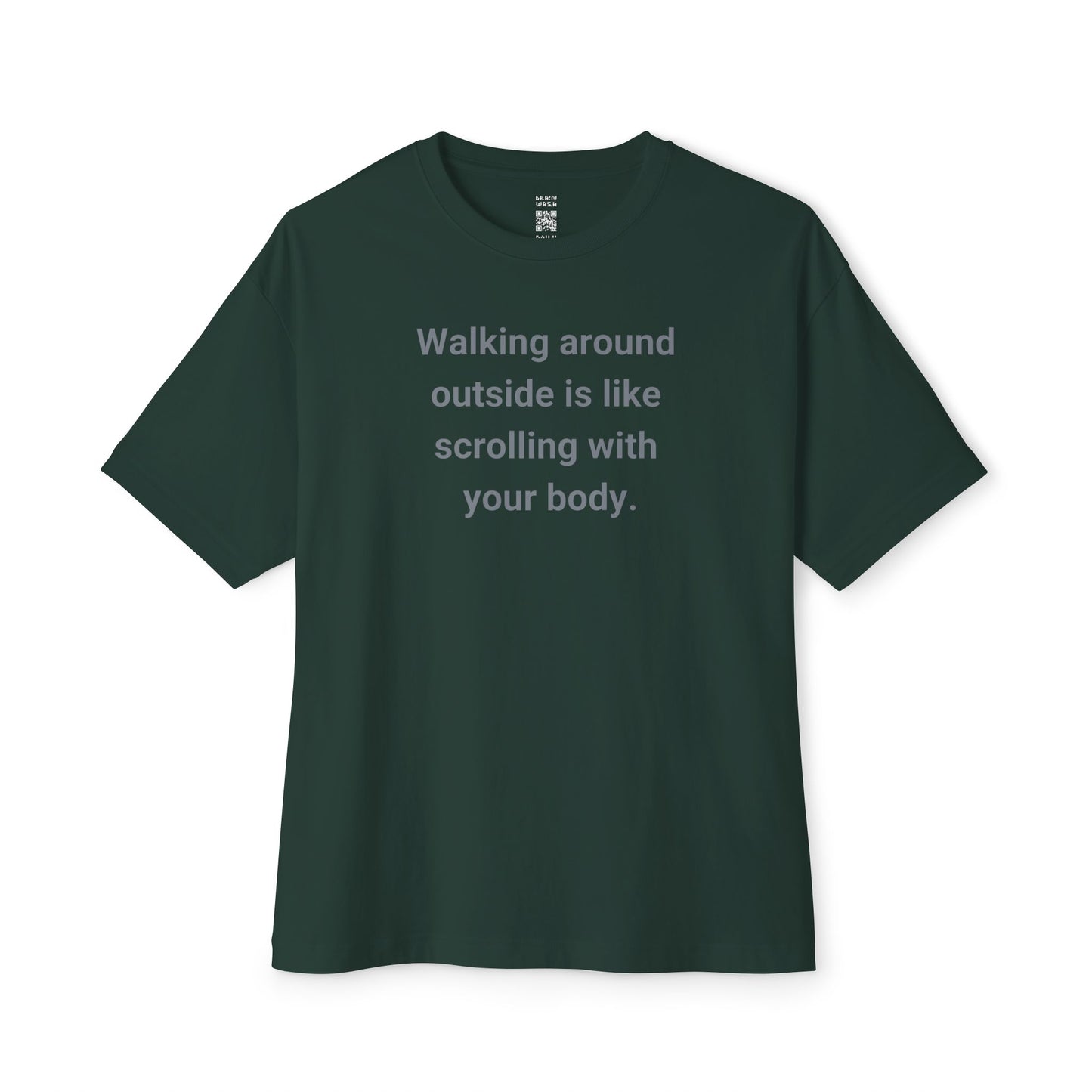 Scrolling With Your Body Oversized Tee