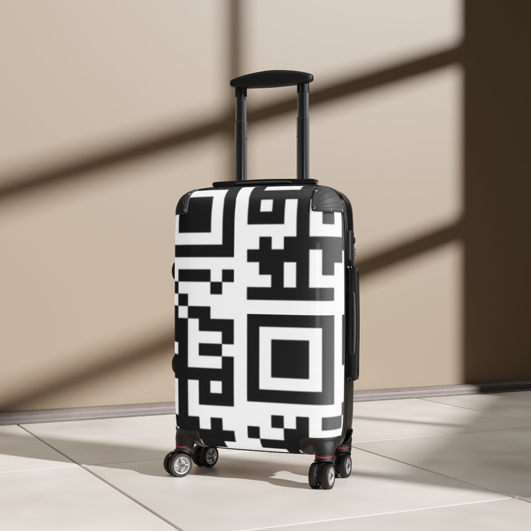 QR Print Suitcase