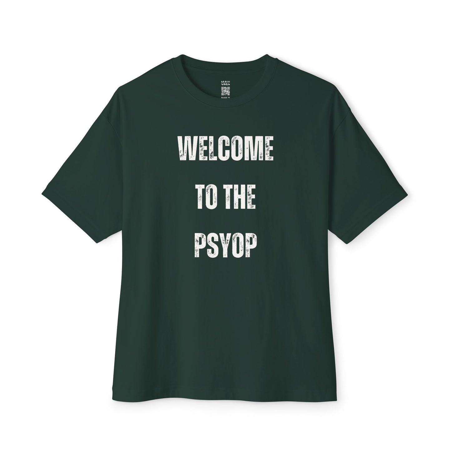 Welcome To The Psyop Oversized Tee