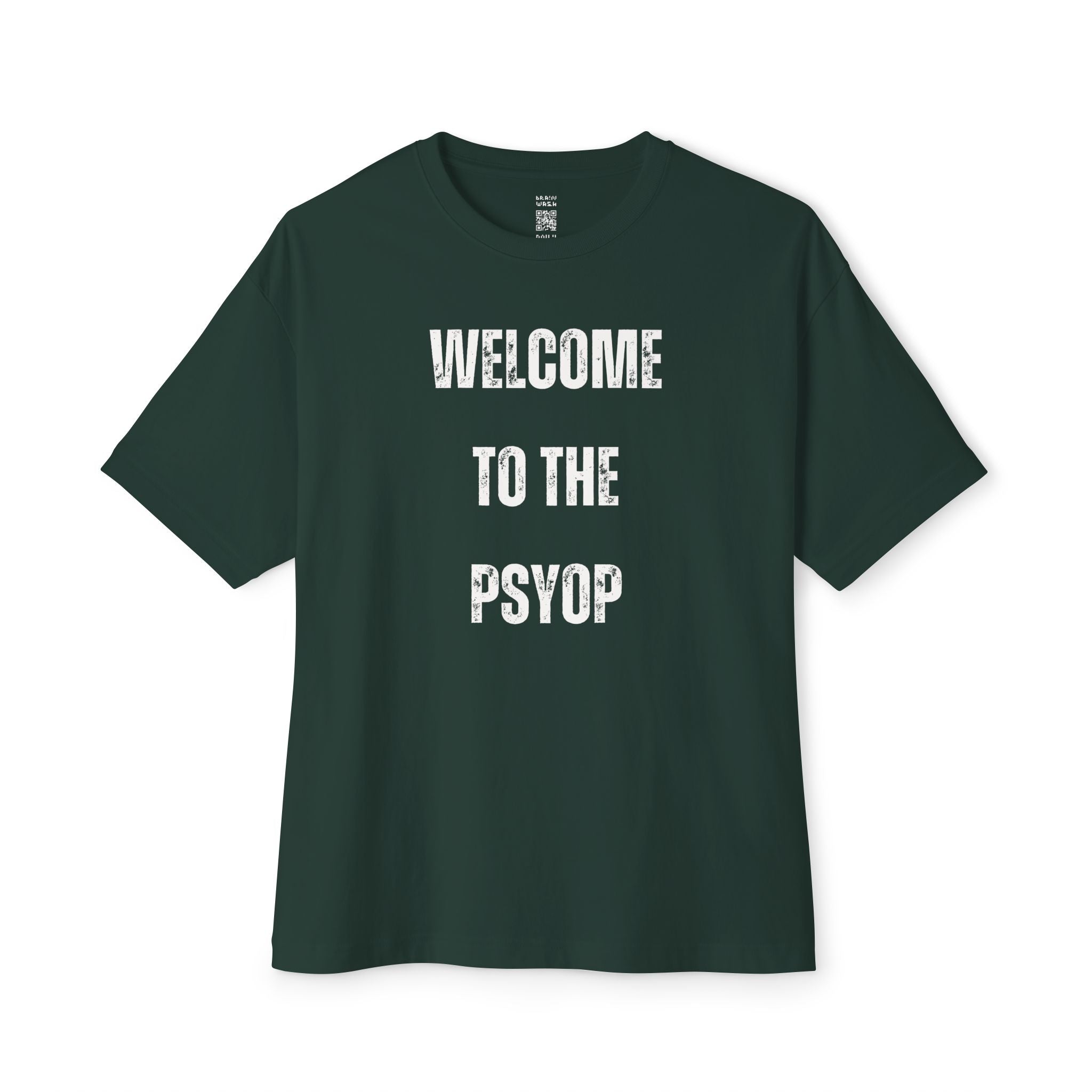 Welcome To The Psyop Oversized Tee