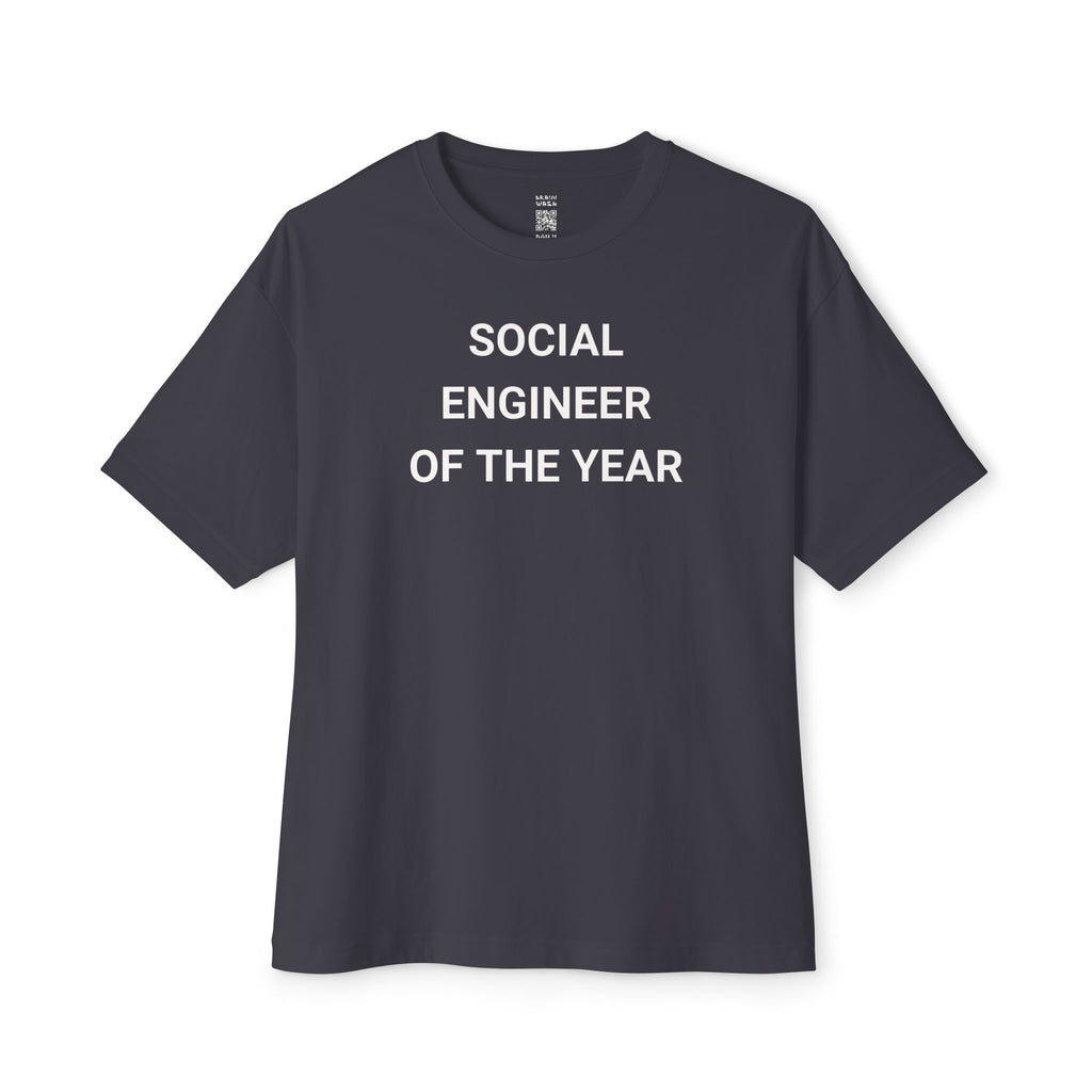Social Engineer Of The Year Oversized Tee