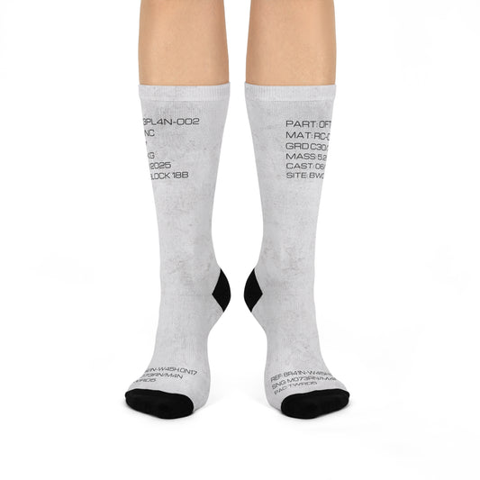 Slab #002 Brutalist Socks