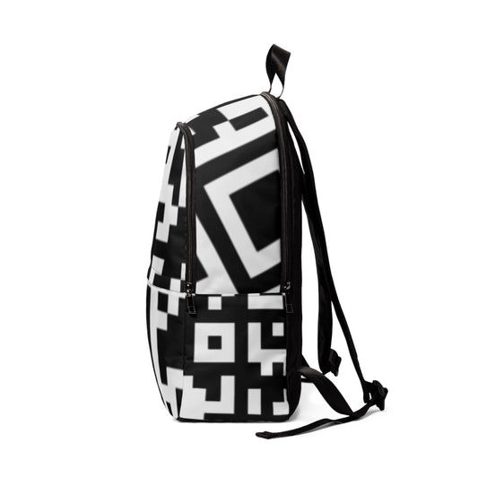 QR Code Print Backpack