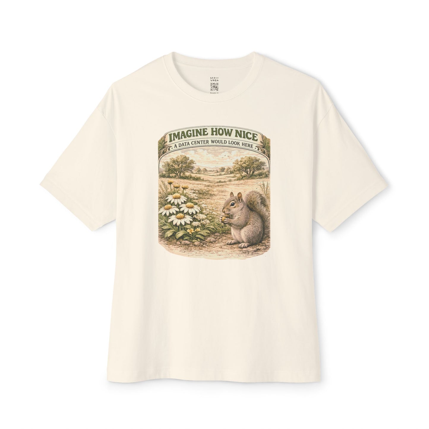 Imagine How Nice Prairie Park Oversized Tee