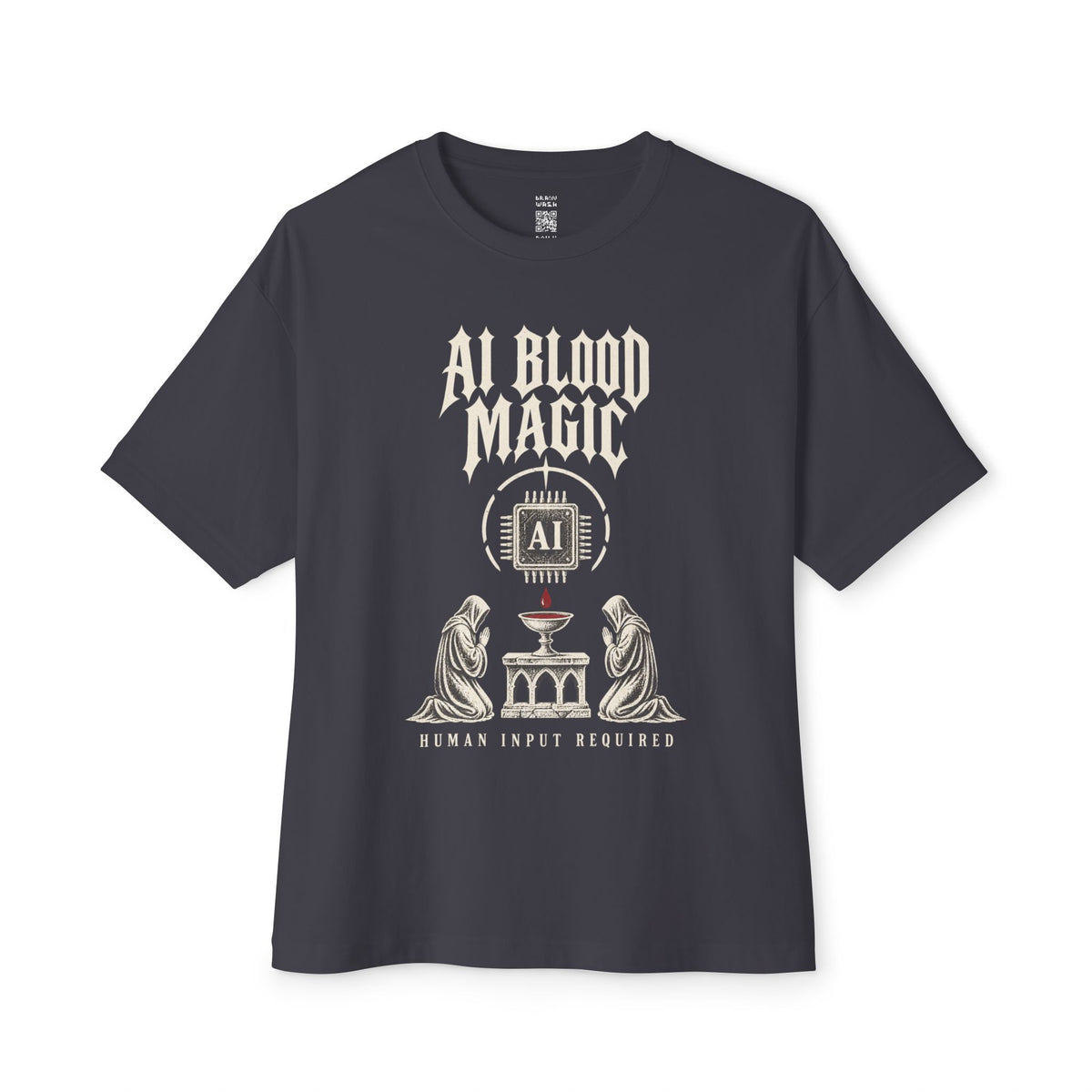 AI Blood Magic Oversized Tee
