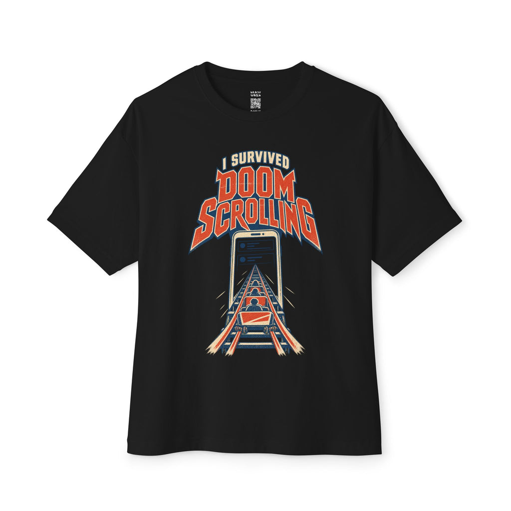 I Survived Doomscrolling Oversized Tee