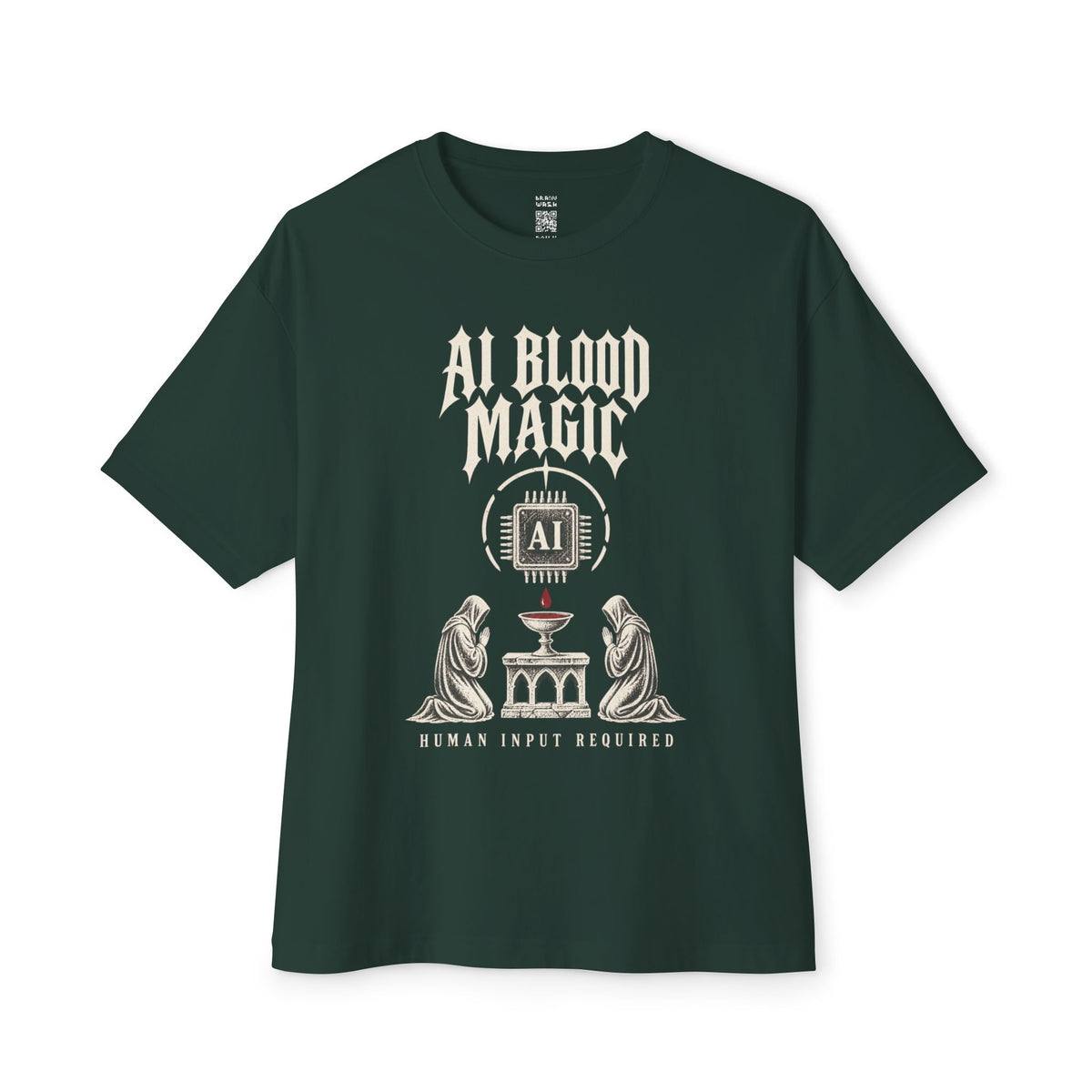 AI Blood Magic Oversized Tee