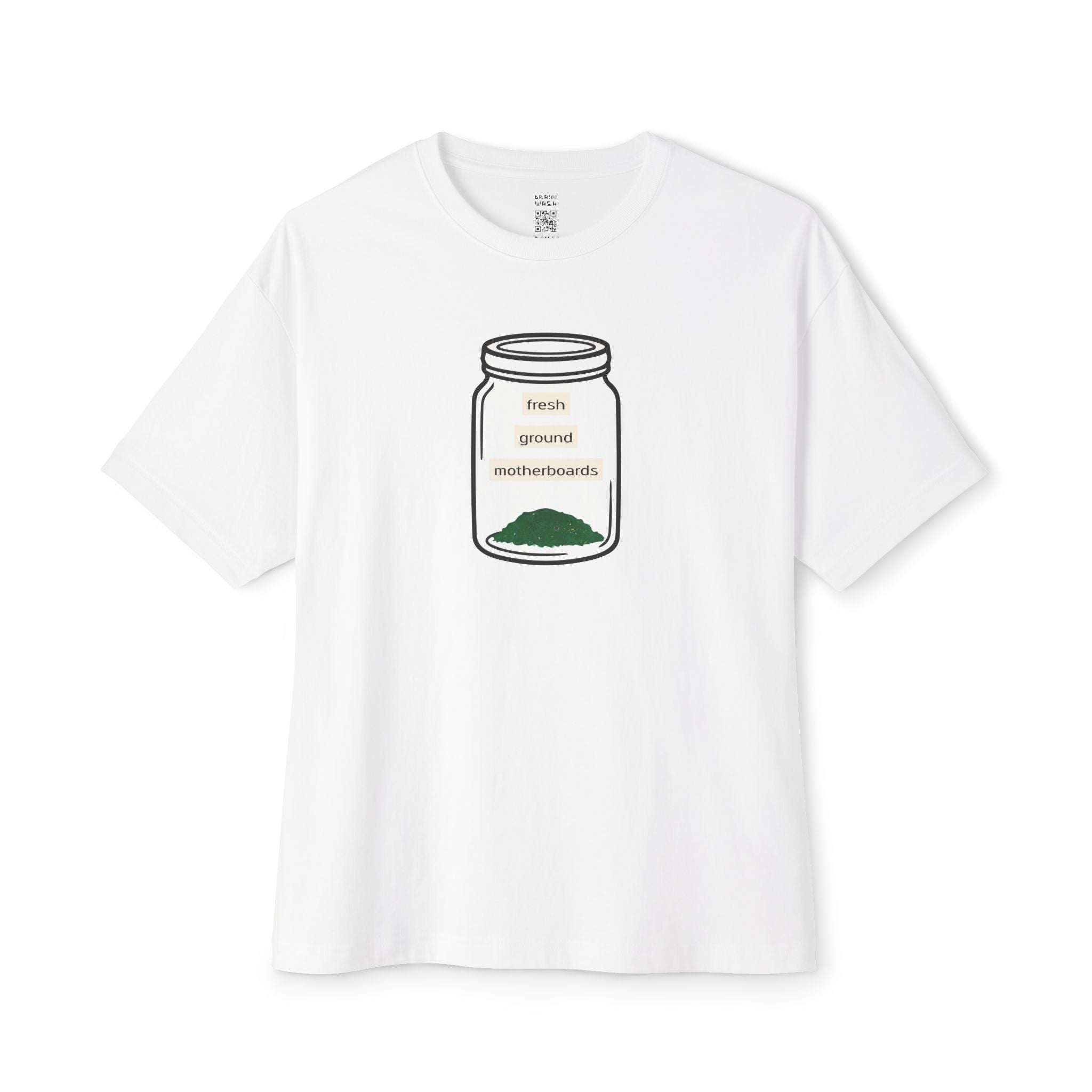 Fresh Ground Motherboards Oversized Tee