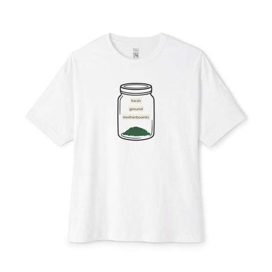 Fresh Ground Motherboards Oversized Tee