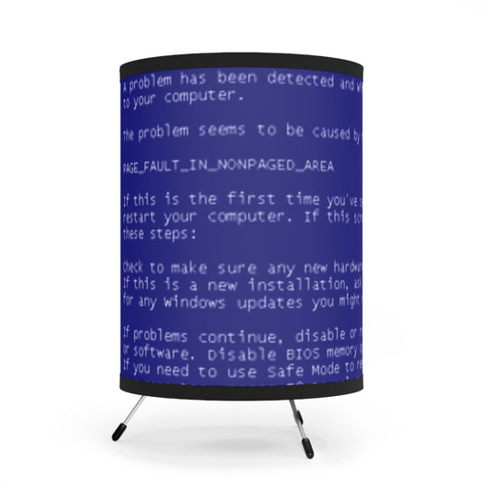 BSoD (Blue Screen of Death) Lamp