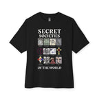 Secret Societies Of The World Oversized Tee