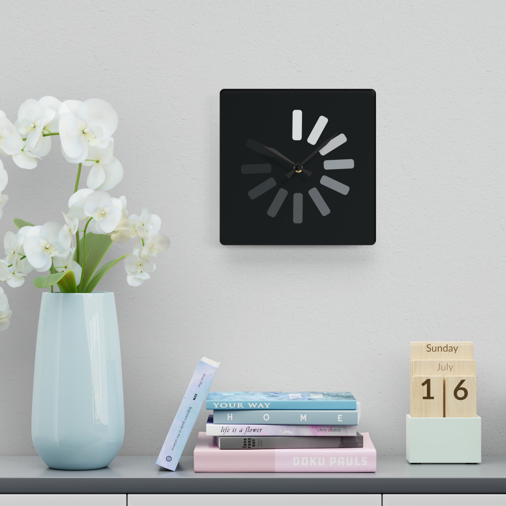 Loading Screen Wall Clock