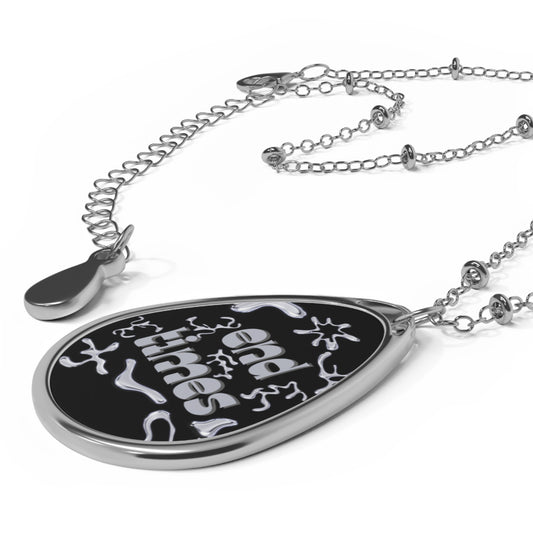 End Times Liquid Chrome Necklace